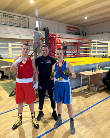 Seeburg Boxing Club sportisti kļūst par turnīra čempioniem Lietuvā