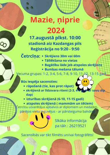 Mazie, Ņiprie 2024