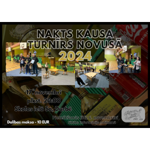 Nakts turnīrs novusā 2024